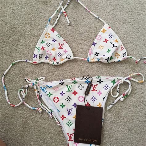 louis vuitton swimsuit fake|louis vuitton monogram bikini.